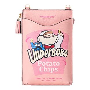 BOBO厨师系列手机包 2025新款斜挎包夏天迷你真皮轻便小挎包女