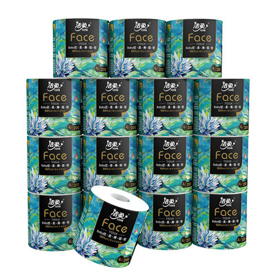 洁柔油画卷纸4层200g16卷
