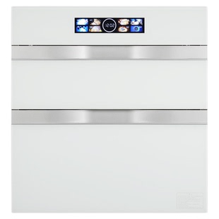新款消毒柜家用嵌入式130L升三层紫外线厨房餐具碗筷消毒碗柜小型