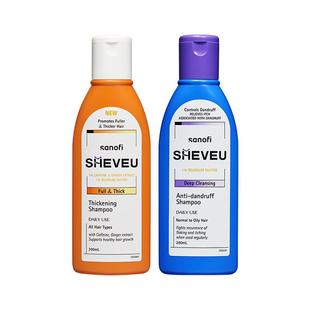 澳洲SHEVEU赛逸洗发水咖啡因二硫化硒橙+洗护套装【临期特惠】