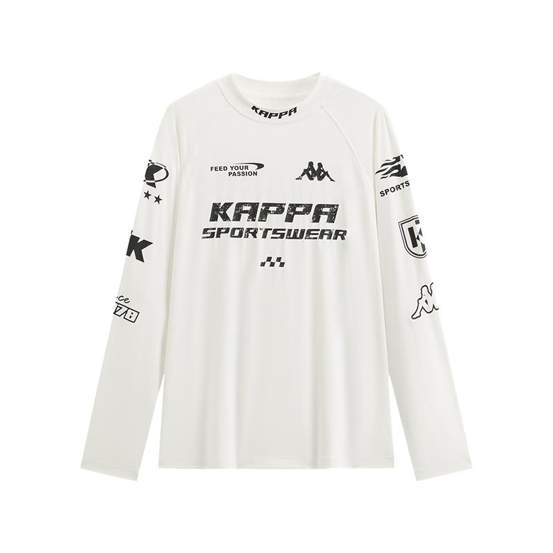 Kappa卡帕男女同款2026春季新款凉感运动休闲长袖T恤K0GY2TC05D