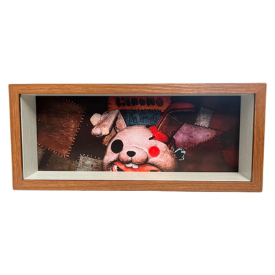 泡泡玛特相框Hirono诡乐园小野盲盒展示相框展示架收纳展示相框