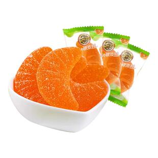 徐福记软糖大桔瓣喜糖果结婚专用休闲零食散装果汁橡皮糖独立包装