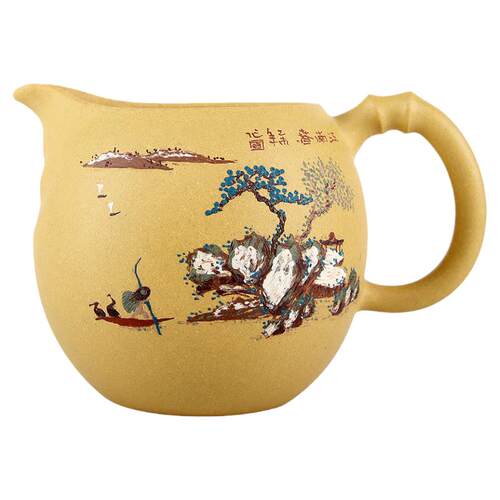 宜兴紫砂公道杯纯手工公杯分茶器装茶器茶漏套装茶具功夫茶海配件