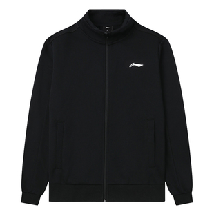 李宁外套开衫卫衣运动服休闲上衣男款春秋大码宽松运动衣外衣夹克