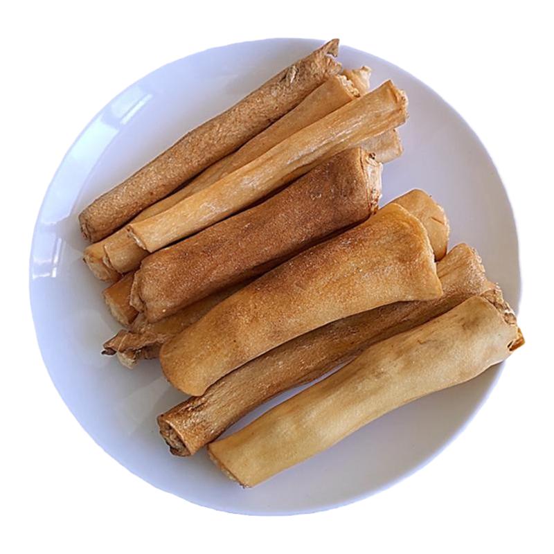 自制狗零食风干大骨头磨牙棒牛尾巴泰迪柯基小型犬幼犬洁齿牛棒骨