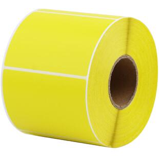 艾利彩色铜版纸不干胶标签纸20 × 25 30 35 40 45 50 55 60 75 80 x 90 * 100 打印条码背胶定制印刷黄红绿