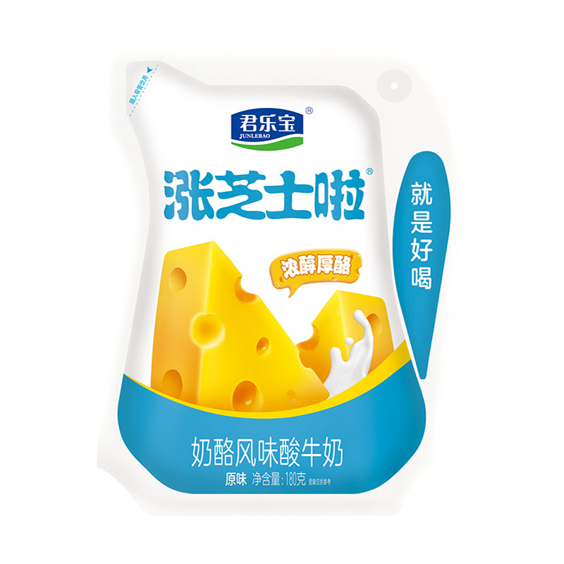 涨芝士啦180g+简醇0蔗糖酸奶180g