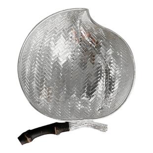 纯银时代 春桃银编茶滤茶漏纯手工足银999过滤精致仿生纯银滤茶器