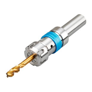 数控车床攻丝刀柄伸缩浮动夹头丝锥夹具乱牙扭力过载保护柔性攻牙