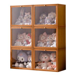 手办展示柜玩具亚克力陈列柜子展示架置物货架家用组合手办收纳盒