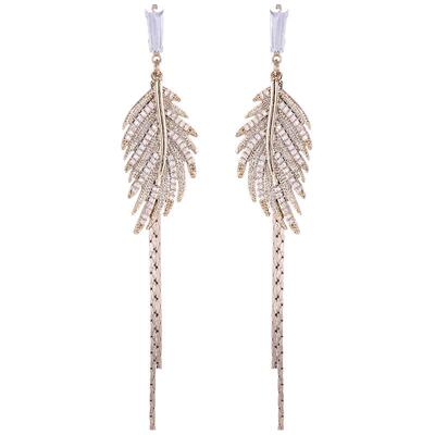 Qlady超仙的银针流苏耳坠