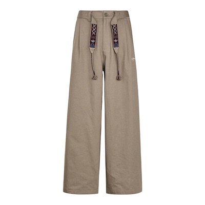 阿迪达斯三叶草男宽松休闲长裤