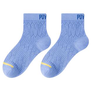 男童袜子夏季超薄款无骨纯棉儿童凉感冰丝袜中大童男孩透气中筒袜