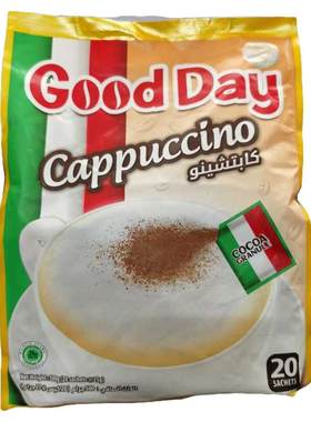 泡沫卡布奇诺速溶goodday咖啡