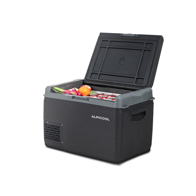 冰虎2025新款车载冰箱压缩机制冷12v24v通用车家两用户外小型冰箱