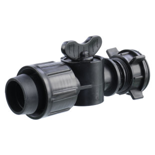 灌溉微喷带开关旁通阀农业喷灌1寸喷水带接头阀门滴灌带滴管配件