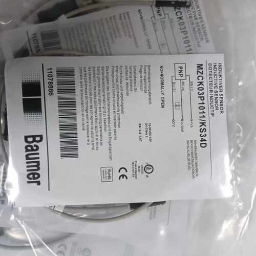 议价MZCK03P1011/KS34D Baumer电感式接近开关