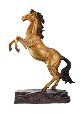 马到成功铜摆件办公室开业礼品