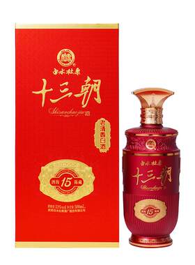 酒海陈藏15酒500ml老清香53度