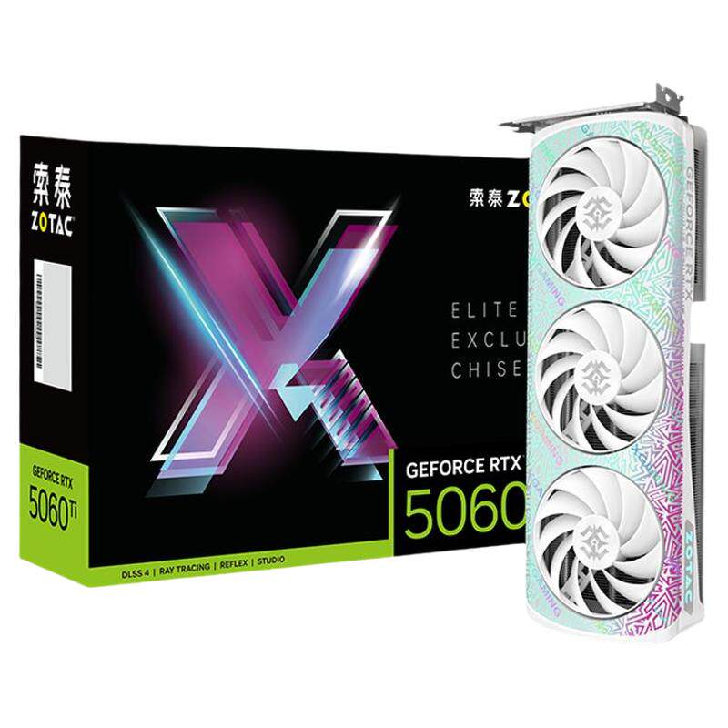 索泰 GEFORCE RTX 5060Ti/5070 XGAMING台式电脑独立显卡支持DLSS