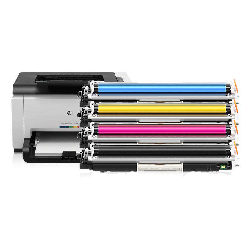 兮夜适用惠普CP1025粉盒nw彩色LaserJet hp1025 CE310A m176n打印机硒鼓M177fw CF350A佳能LBP7018C 7010墨盒