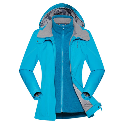 ROUYALWAY三合一套绒冲锋衣女款