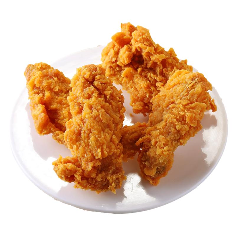 热辣冷冻半成品锁骨裹粉脆皮炸鸡