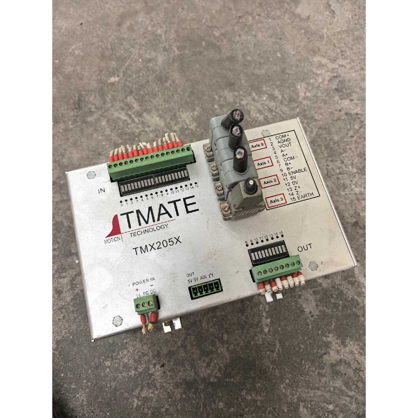 TMATE翠欧运动控制器TMX205X，闲置拆机见下图