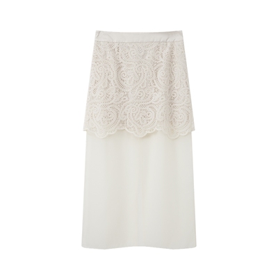 LILY腰果法式花蕾筒裙半身裙