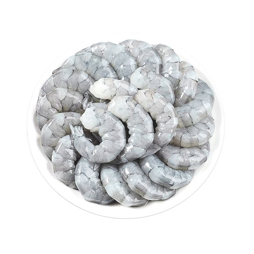 鲜润泽白虾仁去冰净重2斤 156-198只去虾线