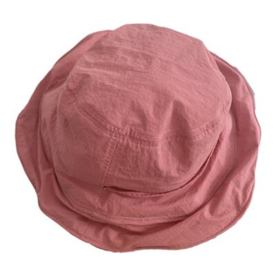 多巴胺色系便携易卷防晒渔夫帽