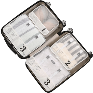 旅行收纳袋行李箱衣服内衣裤整理包旅游衣物鞋子分装袋子出行出差