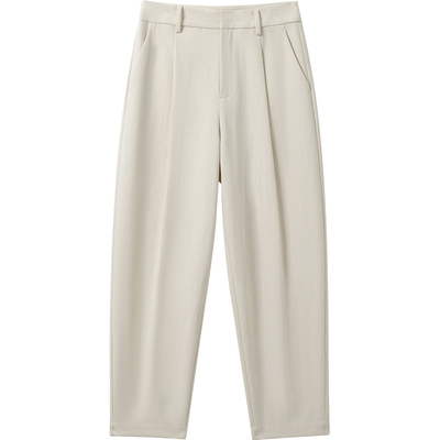 【播奥莱】播秋冬简约直筒西装裤女气质垂感休闲裤DDR4KD5186