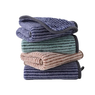 新款家用抹布不沾油不掉毛百洁布加厚洗碗布懒人厨房用易清洗条纹