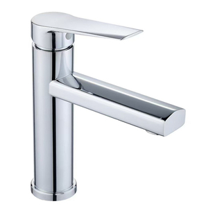 枪灰色台上盆水龙头卫生间面盆不锈钢洗手脸盆加高款冷热高脚龙头