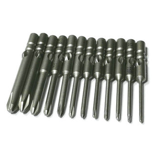 800电动螺丝刀批头十字起子头4MM刀头带磁S2手机电脑拆装19.9包邮