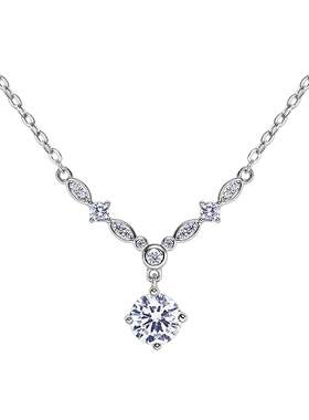 圣诞礼物送女朋友迪士尼纯银项链