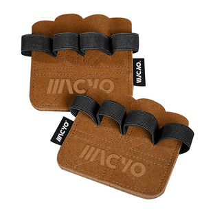 麦克羊健身手套护掌男单杠器械训练撸铁牛皮助力带防滑护掌防起茧