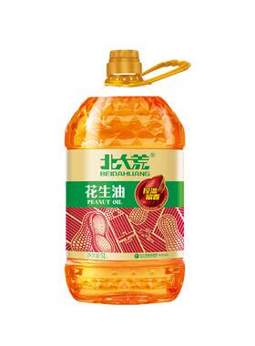 北大荒花生油5L食用油精品压榨