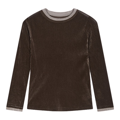 江南布衣童装长袖T恤H型修身