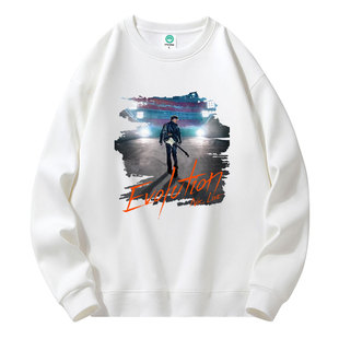 谢霆锋武汉演唱会同款周边卫衣Evolution纯棉应援外套加绒上衣服