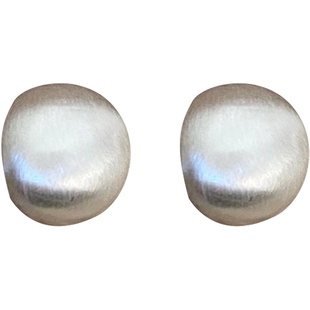 金属拉丝耳钉女2025新款爆款小众独特耳环轻奢高级感气质大气耳饰