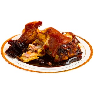 流亭猪蹄易脱骨猪蹄猪脚手卤猪蹄肉食熟食真空开袋即食特产含肉冻