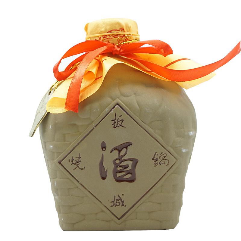 板城烧锅酒篓42度浓香6瓶整箱