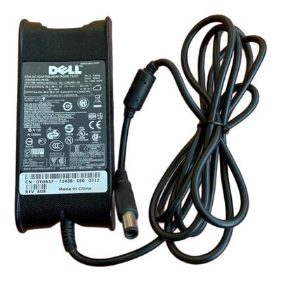 原装正品戴尔19.5V 3.34A笔记本电脑显示器电源适配器65W充电电线