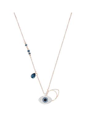 SWAROVSKI施华洛世奇恶魔之眼链坠制作精美5172560玫瑰水晶金色