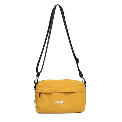 Qminica单肩大容量休闲斜挎包