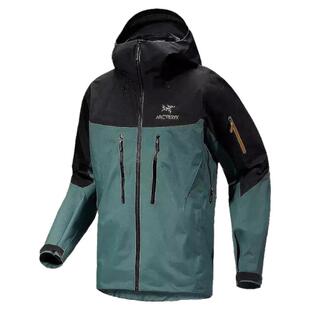 加拿大直发始祖鸟Alpha SV男防风防水耐磨硬壳冲锋衣外套