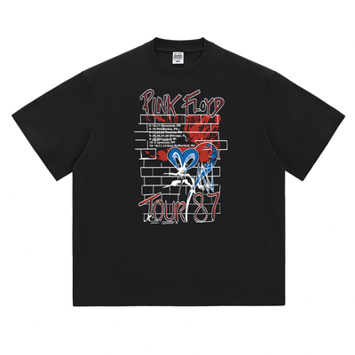 PinkFloyd前卫实验摇滚乐队T恤